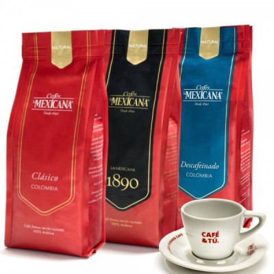 Pack "Llámame Clásico" + Taza Espresso Pack "Llámame Clásico" + Taza Espresso en Cafés La Mexicana
