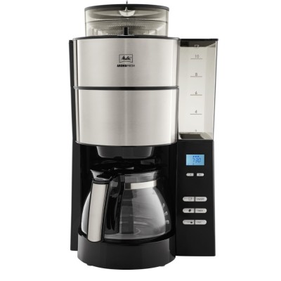 Cafetera De Goteo Negra Con Molino Aromafresh Melitta Cafetera De Goteo Negra Con Molino Aromafresh Melitta en Cafés La Mexicana