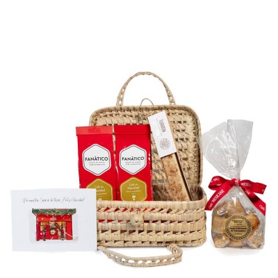 Maletín de Palma Dulces de Navidad en Cafés La Mexicana