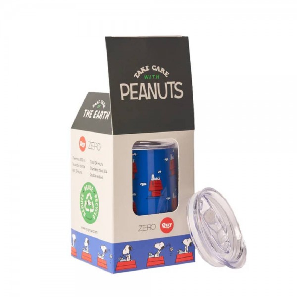 Taza Termo Snoopy 300 ml - azul en Cafés La Mexicana