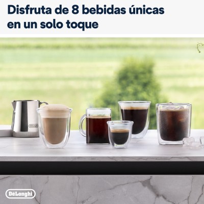 Cafetera De'Longhi Rivelia Negro en Cafés La Mexicana