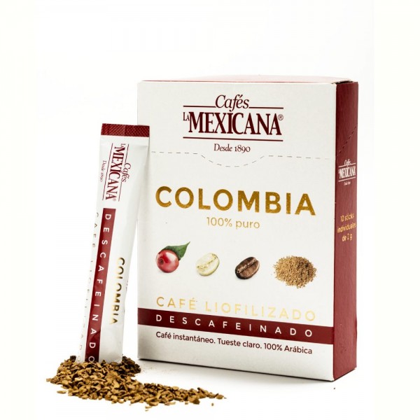 Café Soluble Descafeinado Estuche Café Soluble Descafeinado Estuche en Cafés La Mexicana