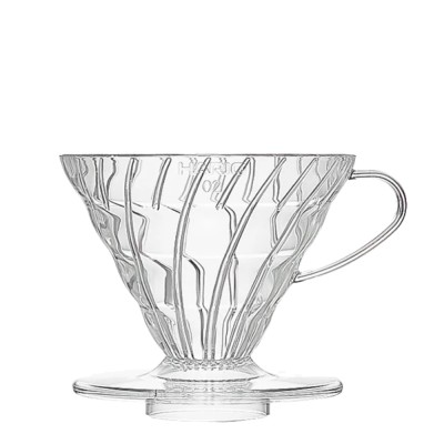 V60 Dripper 02 Hario Transparente V60 Dripper 02 Hario Transparente en Cafés La Mexicana