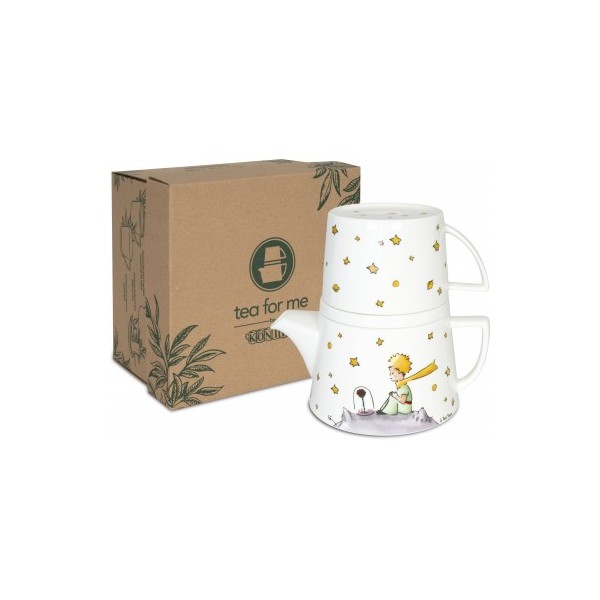 Set de Taza y Tetera de Porcelana El Principito en Cafés La Mexicana