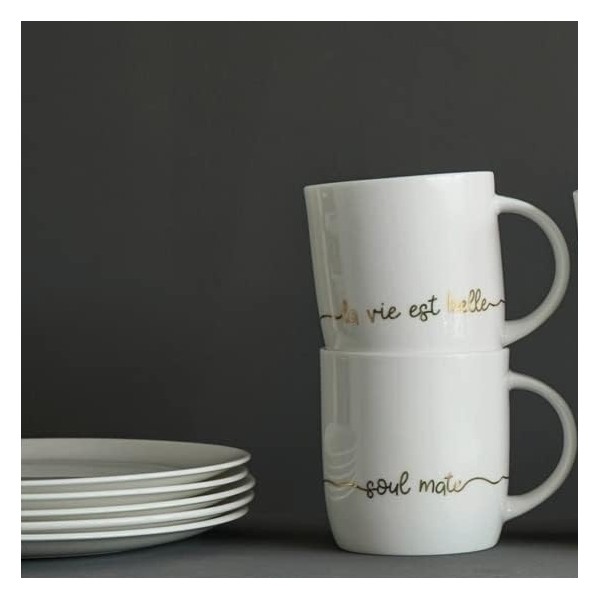 Taza Linia Soulmate Asa en Cafés La Mexicana