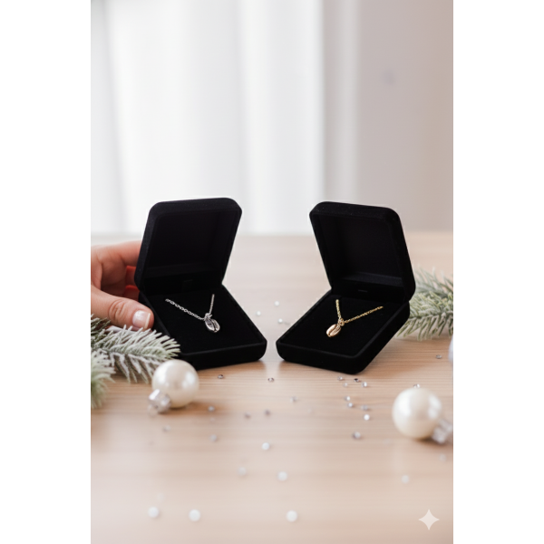 Collar Grano de Café Plata de ley en Cafés La Mexicana