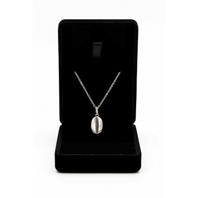 Collar Grano de Café Plata de ley en Cafés La Mexicana