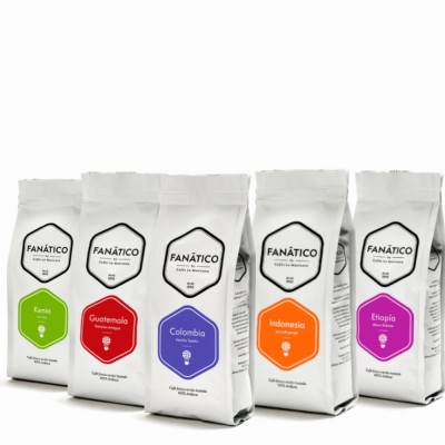 Pack Degustación "Mundo Del Café" en Cafés La Mexicana