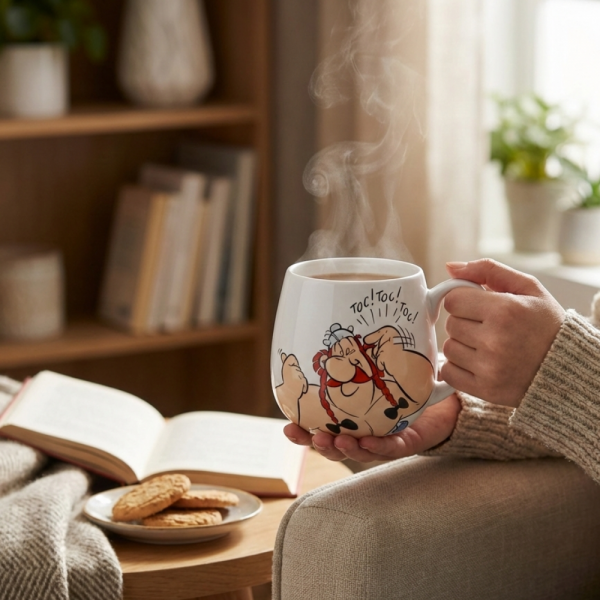Taza Obélix Cara en Cafés La Mexicana