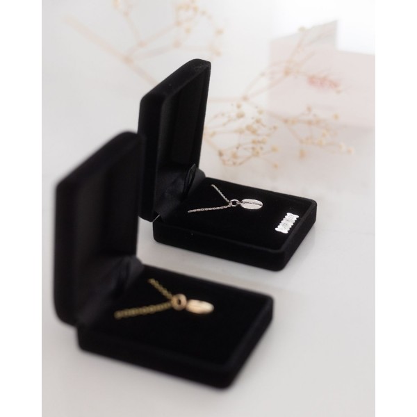 Collar Grano de Café Plata de ley en Cafés La Mexicana