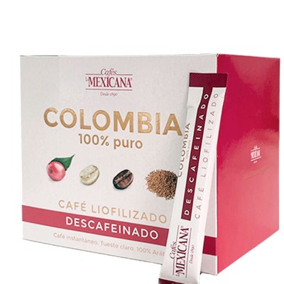 Café Soluble Descafeinado Caja en Cafés La Mexicana