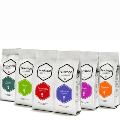 Pack Degustación "Mundo Del Café" en Cafés La Mexicana