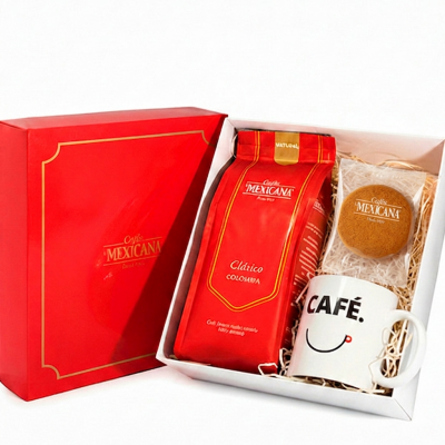 Coffee box sonrisa en Cafés La Mexicana