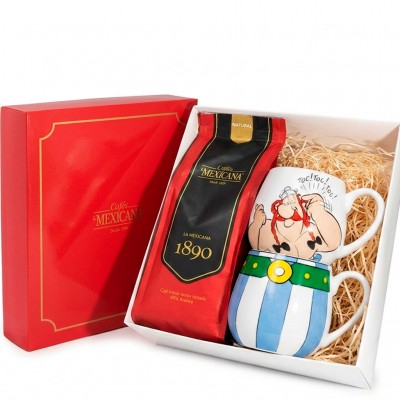 Coffee box 1890 Obelix en Cafés La Mexicana