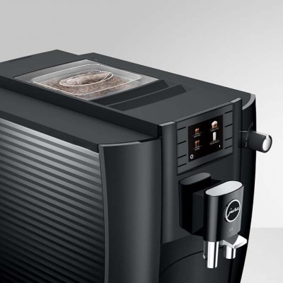 Cafetera Super Automática Jura E6 – Piano Black en Cafés La Mexicana