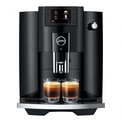 Cafetera Super Automática Jura E6 – Piano Black en Cafés La Mexicana