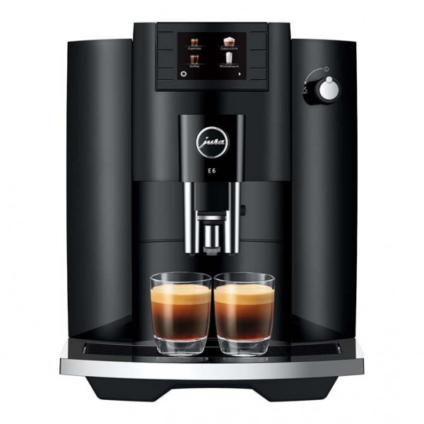 Cafetera Super Automática Jura E6 – Piano Black en Cafés La Mexicana