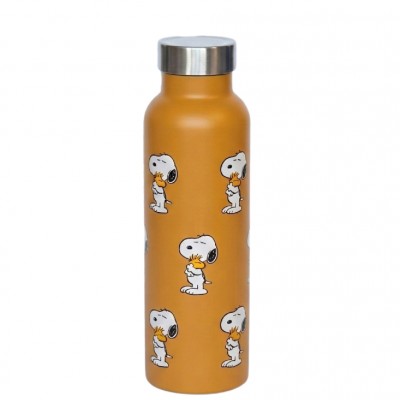 Botella Termo Snoopy 500 ml - crema en Cafés La Mexicana