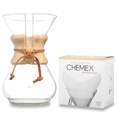 Filtros Cuadrados Cafetera Chemex en Cafés La Mexicana