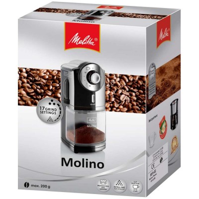Molinillo De Café Eléctrico Negro Melitta en Cafés La Mexicana