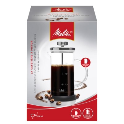 Cafetera Prensa Francesa 3 Tazas Melitta en Cafés La Mexicana