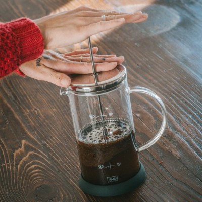 Cafetera Prensa Francesa 9 Tazas Melitta en Cafés La Mexicana