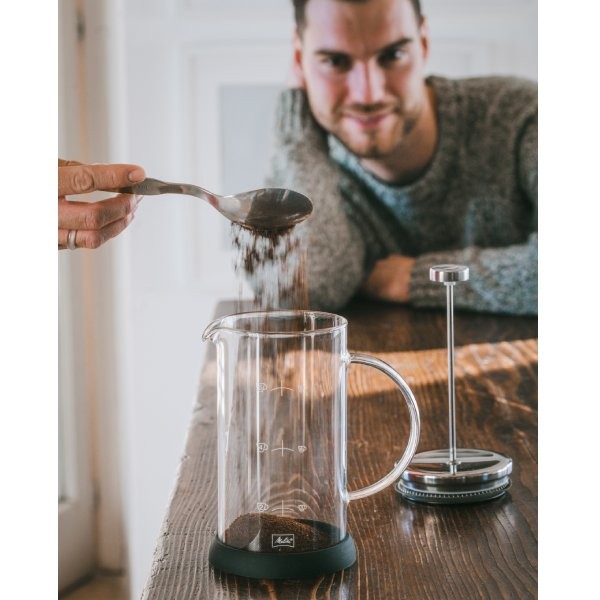 Cafetera Prensa Francesa 9 Tazas Melitta en Cafés La Mexicana