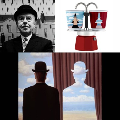 Cafetera Set Mini Express Magritte Bialetti en Cafés La Mexicana