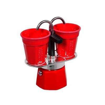 Cafetera Set Mini Express Roja Bialetti en Cafés La Mexicana