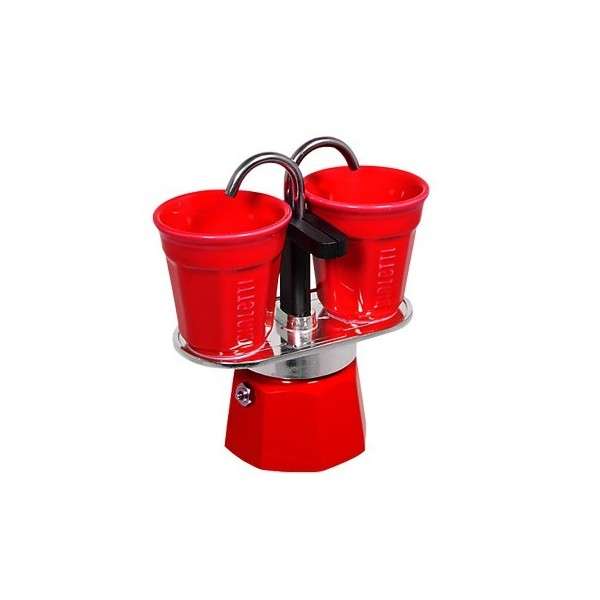 Cafetera Set Mini Express Roja Bialetti en Cafés La Mexicana