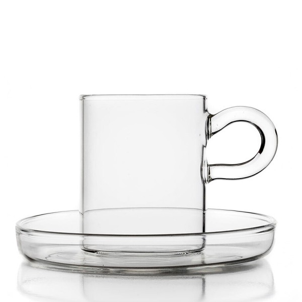 Plato Cristal Espresso Piuma Ichendorf en Cafés La Mexicana