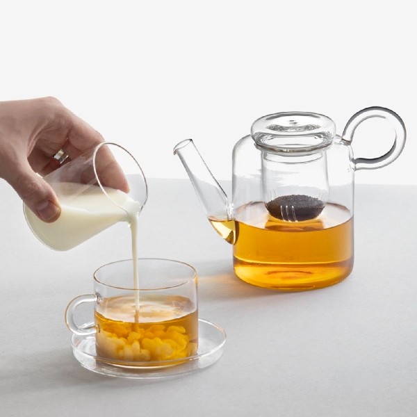 Jarra Leche Cristal Piuma Ichendorf en Cafés La Mexicana