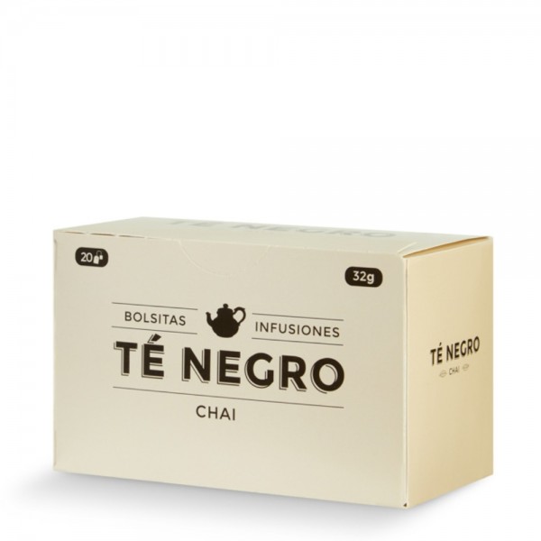 Té Negro Chai | Bolsitas Individuales en Cafés La Mexicana