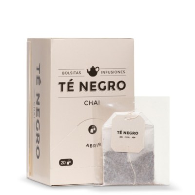 Té Negro Chai | Bolsitas Individuales Té Negro Chai | Bolsitas Individuales en Cafés La Mexicana
