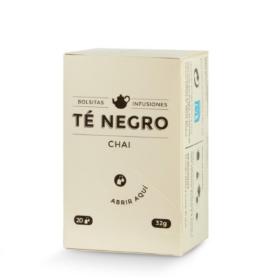Té Negro Chai | Bolsitas Individuales en Cafés La Mexicana
