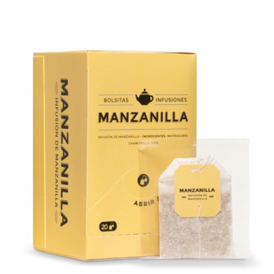 Infusión De Manzanilla | Bolsitas Individuales Infusión De Manzanilla | Bolsitas Individuales en Cafés La Mexicana