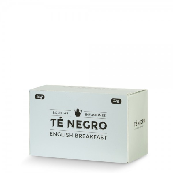 Té Negro English Breakfast | Bolsitas Individuales en Cafés La Mexicana