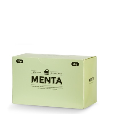Infusión De Menta Poleo | Bolsitas Individuales Infusión De Menta Poleo | Bolsitas Individuales en Cafés La Mexicana