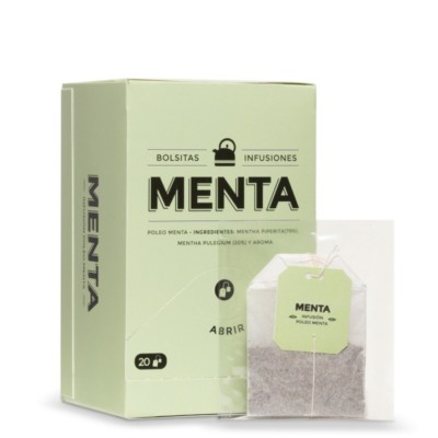 Infusión De Menta Poleo | Bolsitas Individuales Infusión De Menta Poleo | Bolsitas Individuales en Cafés La Mexicana