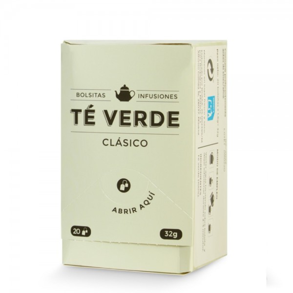 Té Verde Clásico | Bolsitas Individuales en Cafés La Mexicana