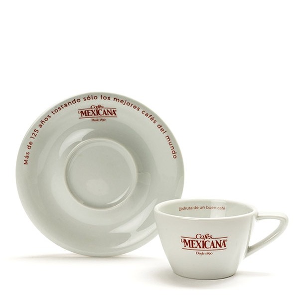 Taza Cappuccino Cafés La Mexicana 125 Años Taza Cappuccino Cafés La Mexicana 125 Años en Cafés La Mexicana