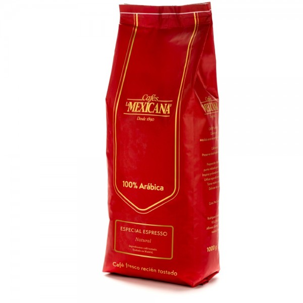 1 Kg - Café Especial Espresso Natural 1 Kg - Café Especial Espresso Natural en Cafés La Mexicana