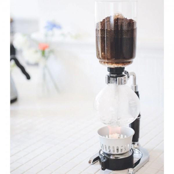 Cona O Cafetera De Sifón Hario en Cafés La Mexicana