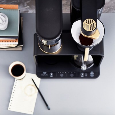 Cafetera De Goteo Con Molino Negra-Oro Epos Melitta en Cafés La Mexicana