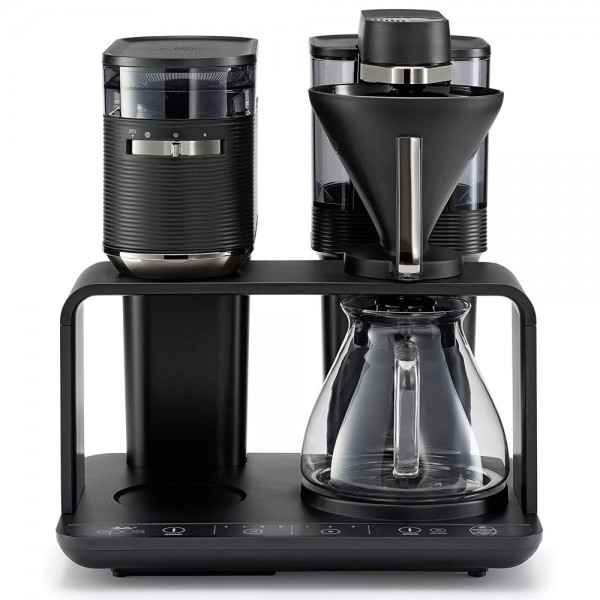 Cafetera de Goteo con Molinillo Café Integrado, 4 Negro 900W MPM MKW-04