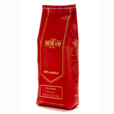 1 Kg - Café Colombia Mezcla 80% / 20% 1 Kg - Café Colombia Mezcla 80% / 20% en Cafés La Mexicana