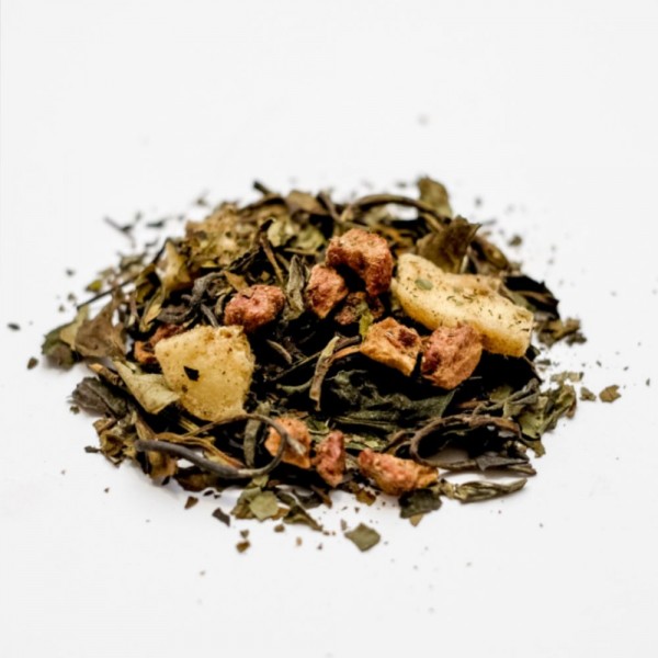 Té Blanco Fresa Y Plátano | Pirámides En Lata en Cafés La Mexicana