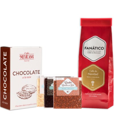 Pack Navidad y Chocolate en Cafés La Mexicana