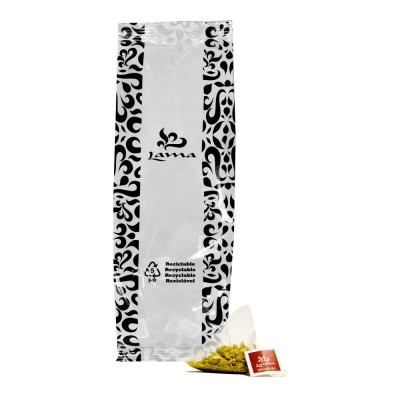 Manzanilla Flor| Pirámides En Bolsa en Cafés La Mexicana