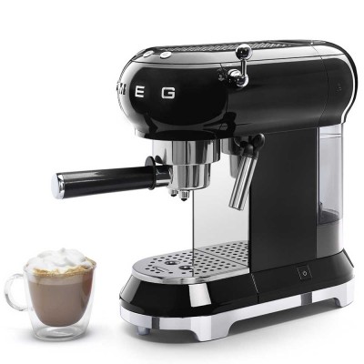Cafetera Espresso Manual Negra Smeg Cafetera Espresso Manual Negra Smeg en Cafés La Mexicana